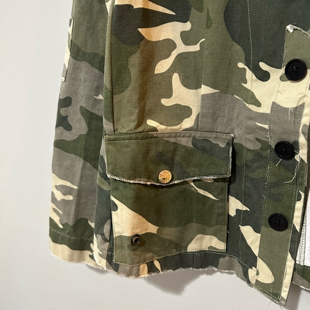 Zadig & Voltaire Green and Black Utility Jacket - Picture 5 of 9